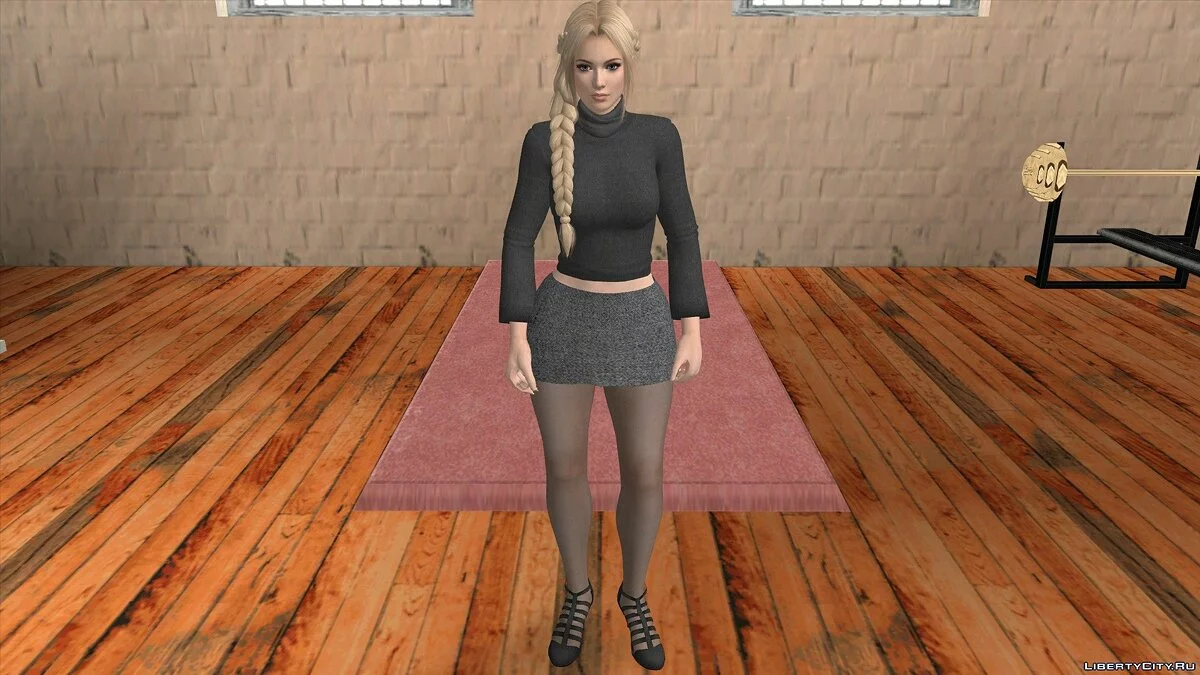 Хелена Дуглас в повседневной одежде v6 / GTA San Andreas (iOS, Android)