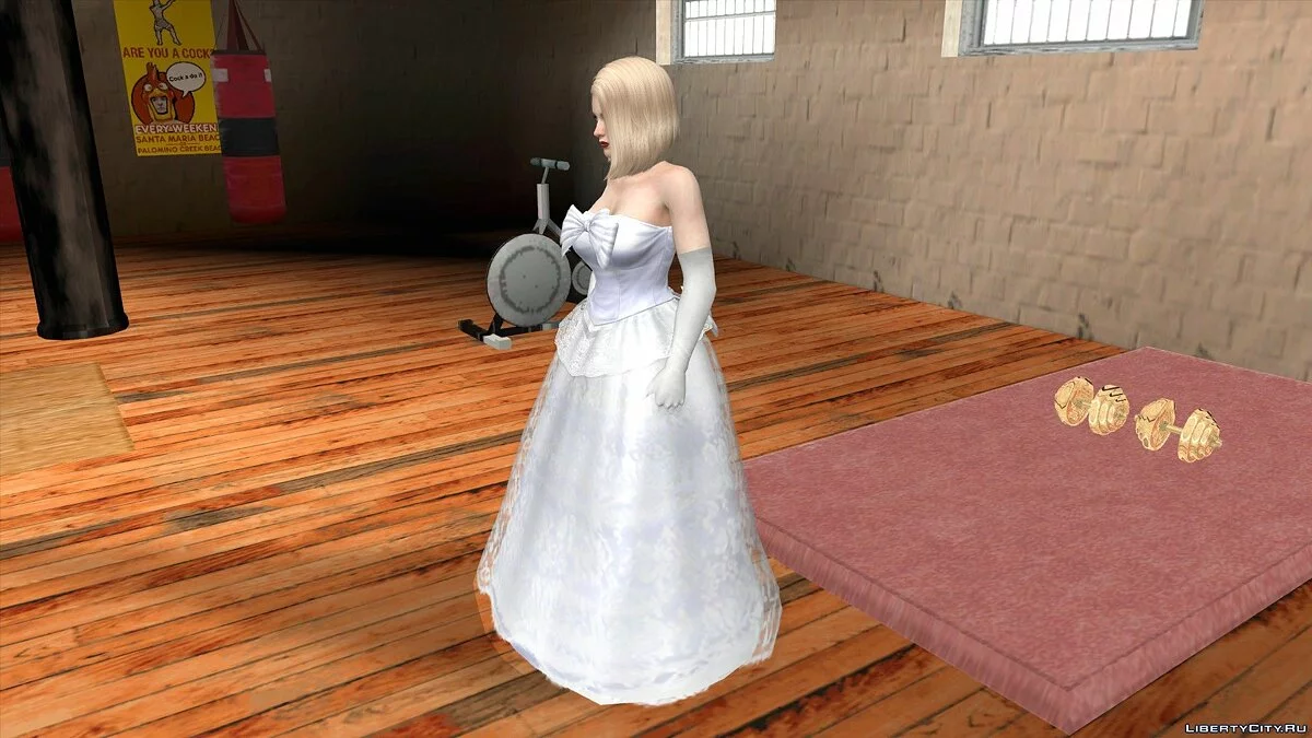 Хелена Дуглас в Свадебном Платье / GTA San Andreas (iOS, Android)