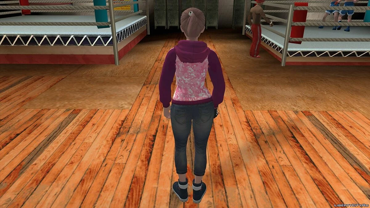 Хонока в повседневной одежде v8 / GTA San Andreas (iOS, Android)