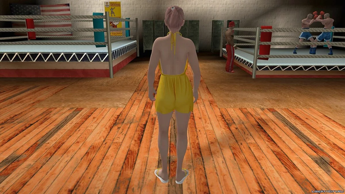 Хонока в повседневном комбинезоне / GTA San Andreas (iOS, Android)