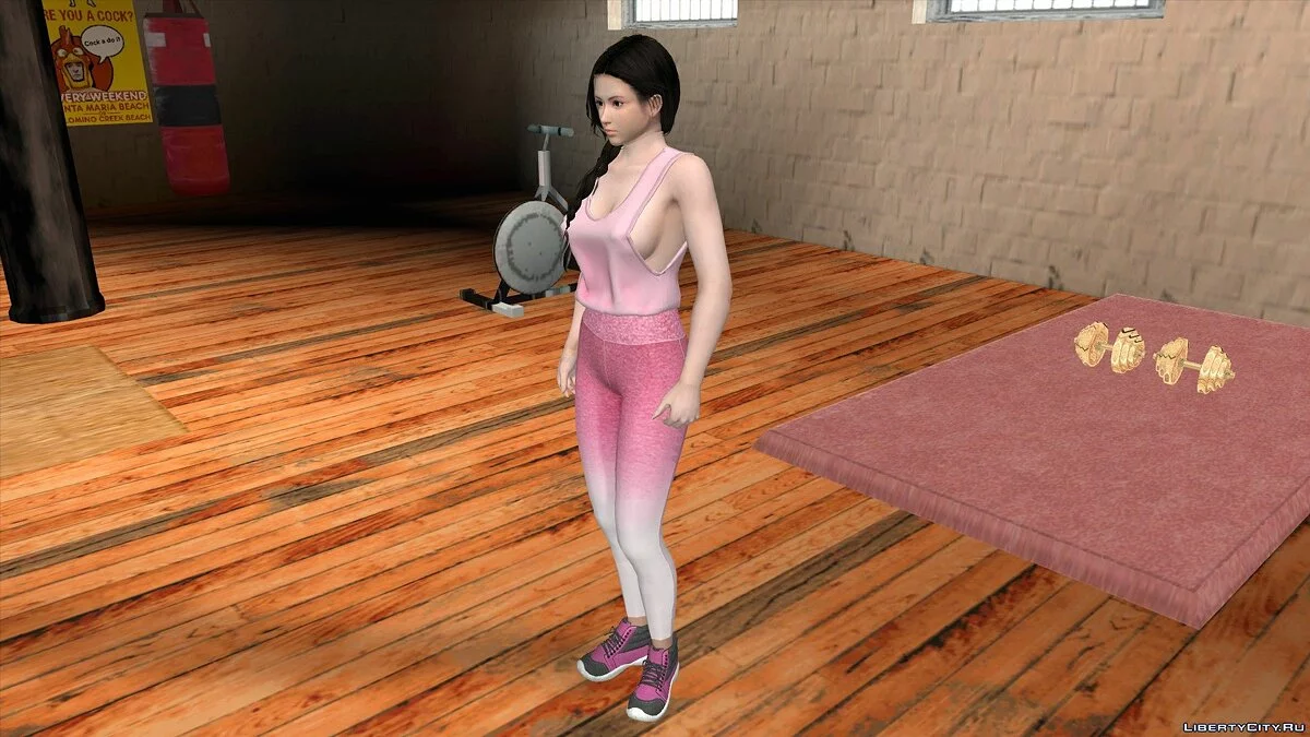 Кокоро в повседневной одежде v9 / GTA San Andreas (iOS, Android)