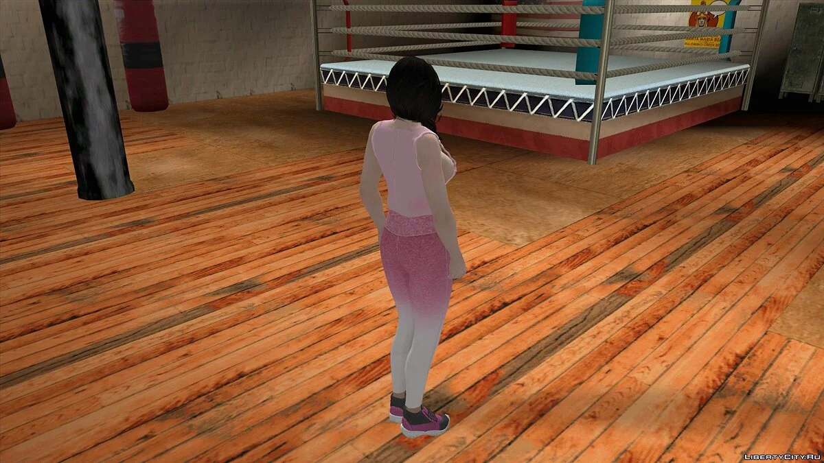 Кокоро в повседневной одежде v9 / GTA San Andreas (iOS, Android)
