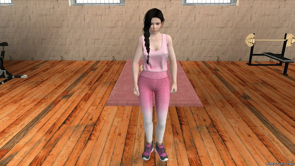 Кокоро в повседневной одежде v9 / GTA San Andreas (iOS, Android)