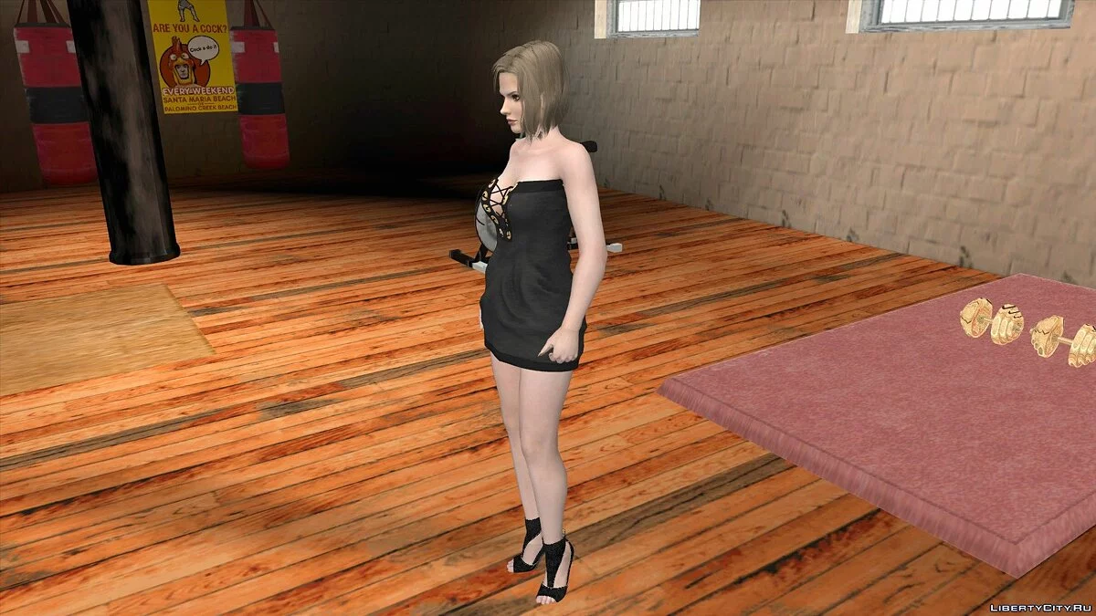 Кристи в повседневной одежде v4 / GTA San Andreas (iOS, Android)