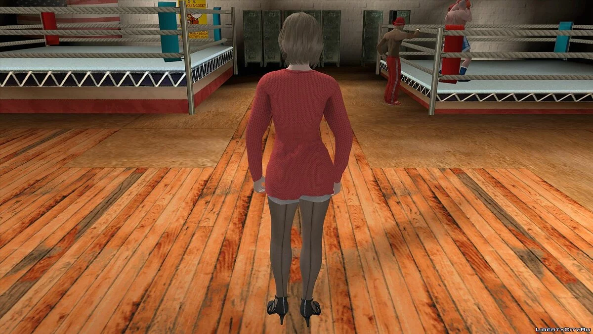 Кристи в повседневной одежде v5 / GTA San Andreas (iOS, Android)