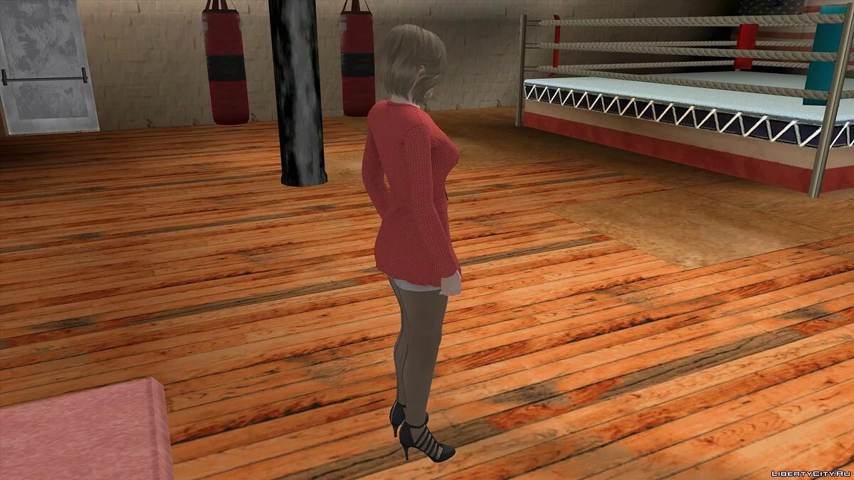 Кристи в повседневной одежде v5 / GTA San Andreas (iOS, Android)