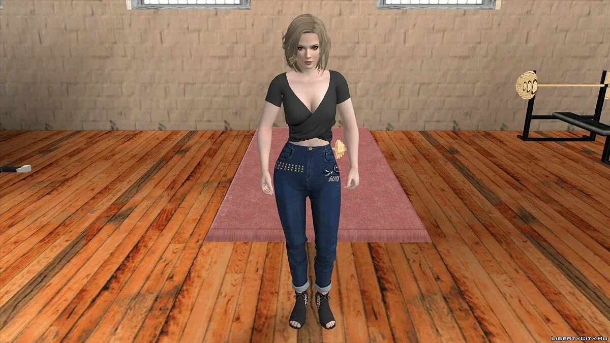 Кристи в повседневной одежде v6 / GTA San Andreas (iOS, Android)