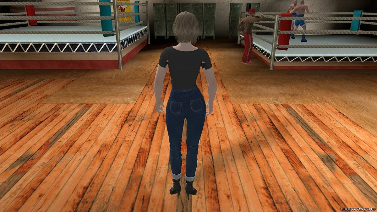 Кристи в повседневной одежде v6 / GTA San Andreas (iOS, Android)