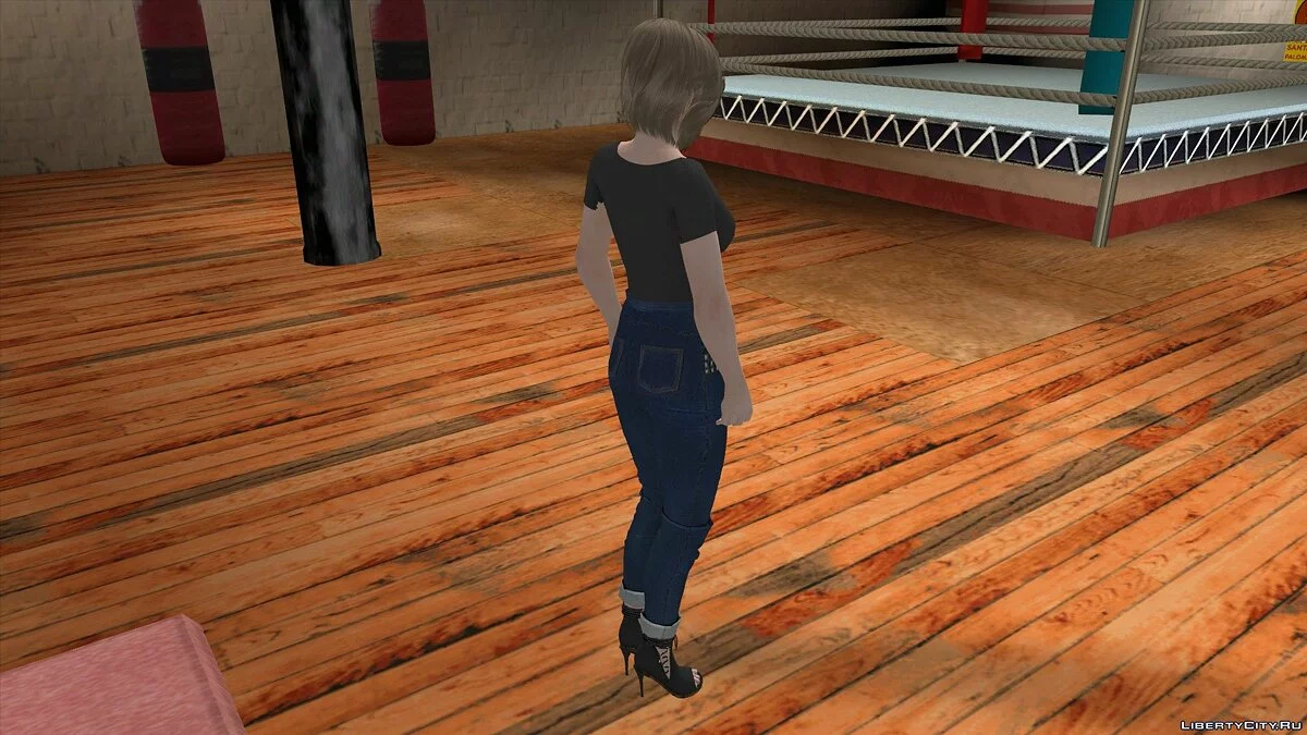 Кристи в повседневной одежде v6 / GTA San Andreas (iOS, Android)