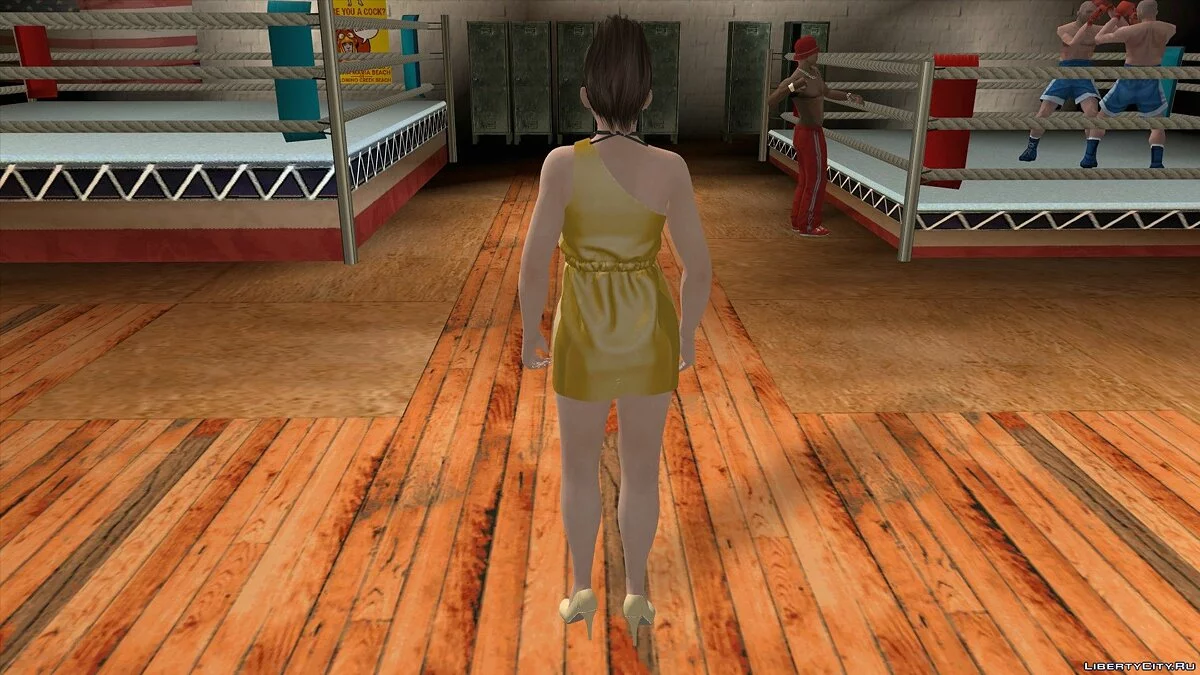 Лей-Фанг в повседневной одежде v3 / GTA San Andreas (iOS, Android)