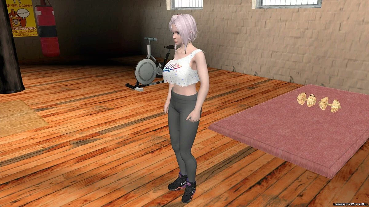 Луна в повседневной одежде / GTA San Andreas (iOS, Android)
