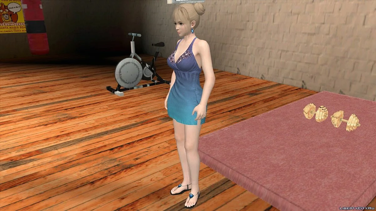 Мари Роуз в повседневной одежде v1 / GTA San Andreas (iOS, Android)