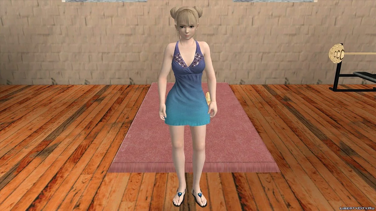 Мари Роуз в повседневной одежде v1 / GTA San Andreas (iOS, Android)