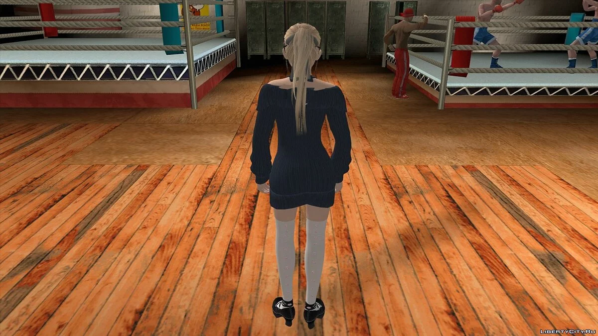 Мари Роуз в повседневной одежде v7 / GTA San Andreas (iOS, Android)