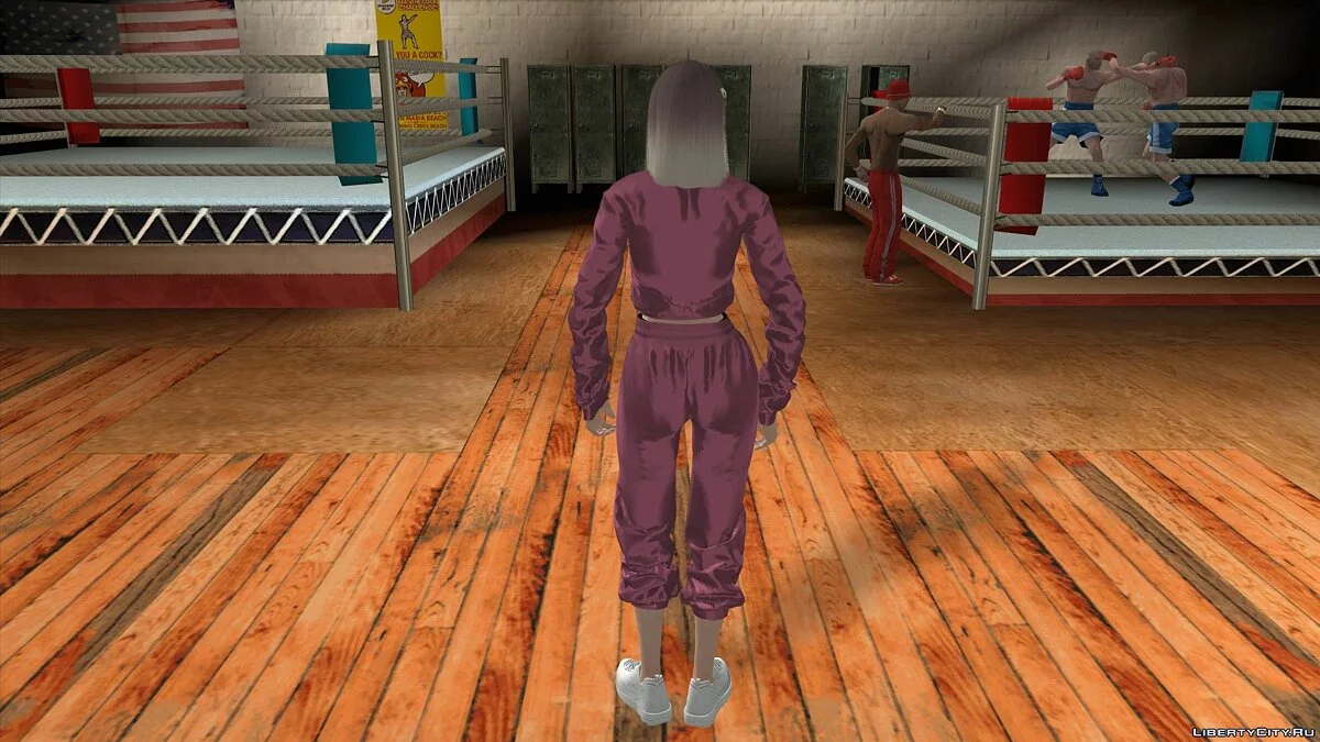 Мила в повседневной одежде v11 / GTA San Andreas (iOS, Android)