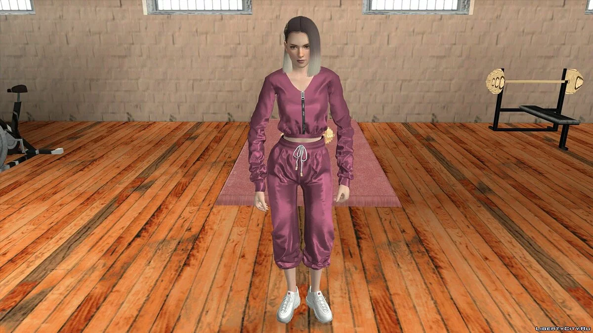 Мила в повседневной одежде v11 / GTA San Andreas (iOS, Android)