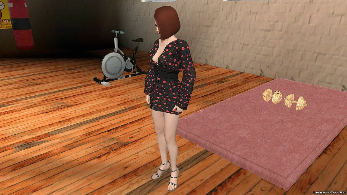 Мила в повседневной одежде v4 / GTA San Andreas (iOS, Android)