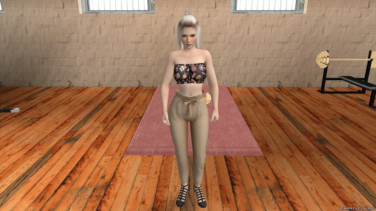 Мила в повседневной одежде v8 / GTA San Andreas (iOS, Android)