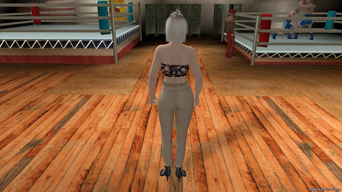 Мила в повседневной одежде v8 / GTA San Andreas (iOS, Android)