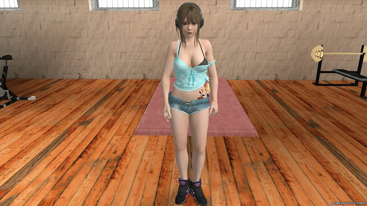 Мисаки в повседневной одежде v9 / GTA San Andreas (iOS, Android)
