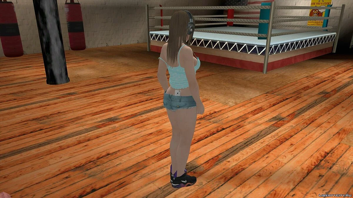 Мисаки в повседневной одежде v9 / GTA San Andreas (iOS, Android)