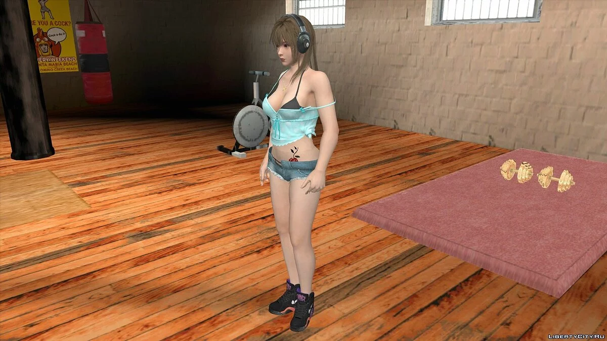 Мисаки в повседневной одежде v9 / GTA San Andreas (iOS, Android)