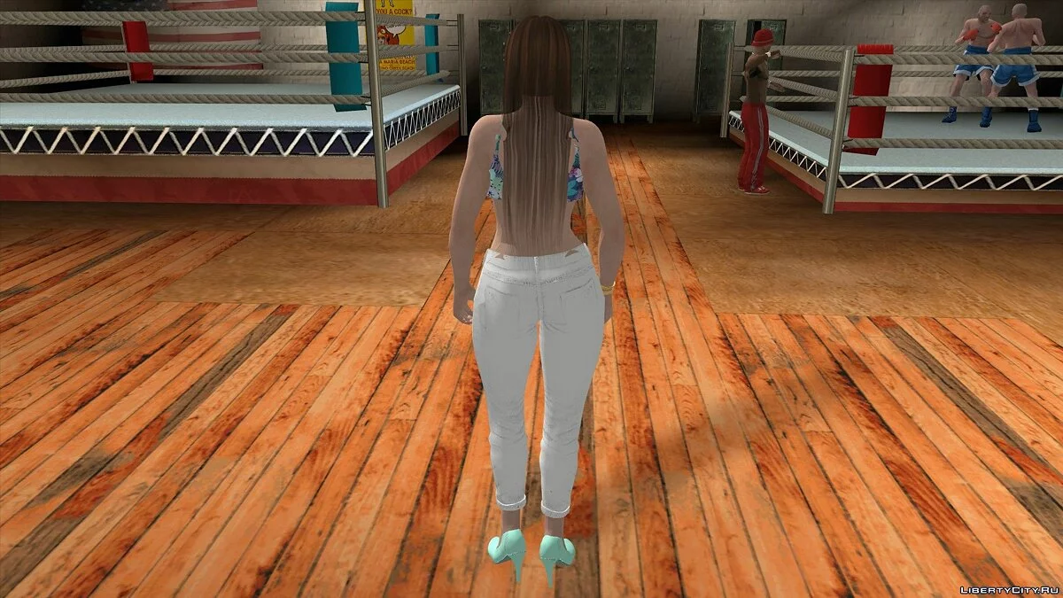 Мэй Ширануи в повседневной одежде v7 / GTA San Andreas (iOS, Android)
