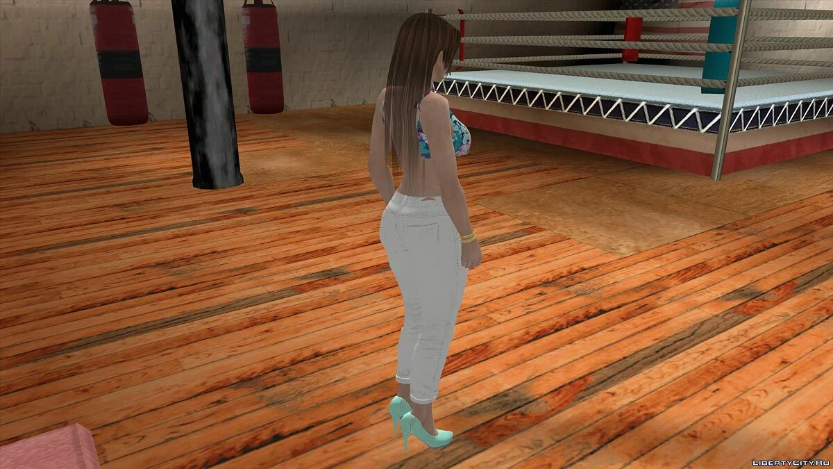 Мэй Ширануи в повседневной одежде v7 / GTA San Andreas (iOS, Android)