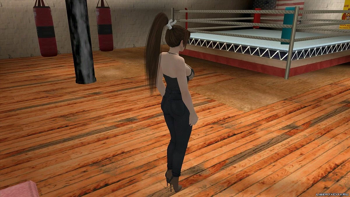 Мэй Ширануи в повседневной одежде v13 / GTA San Andreas (iOS, Android)