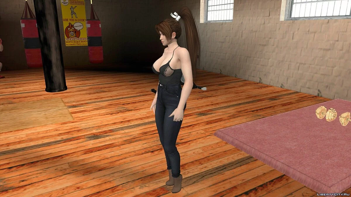 Мэй Ширануи в повседневной одежде v13 / GTA San Andreas (iOS, Android)