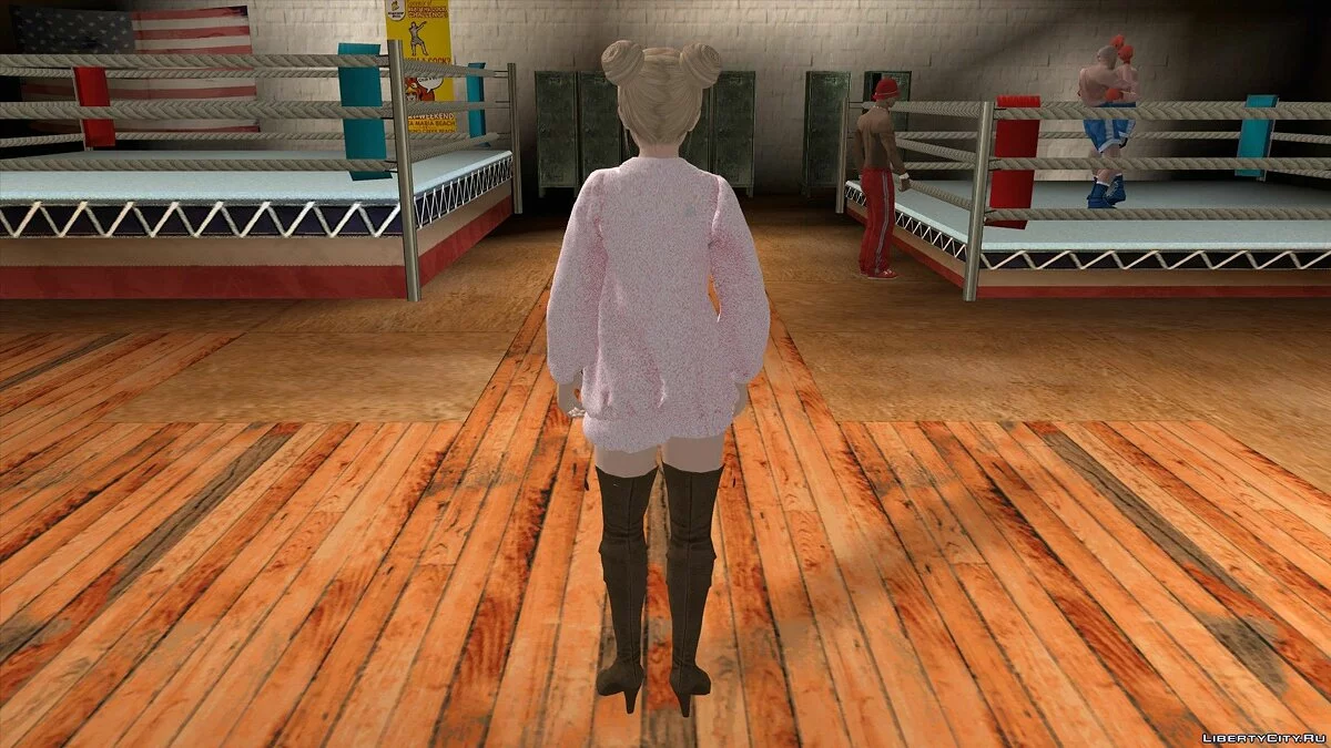 Мэри Роуз в повседневной одежде v6 / GTA San Andreas (iOS, Android)