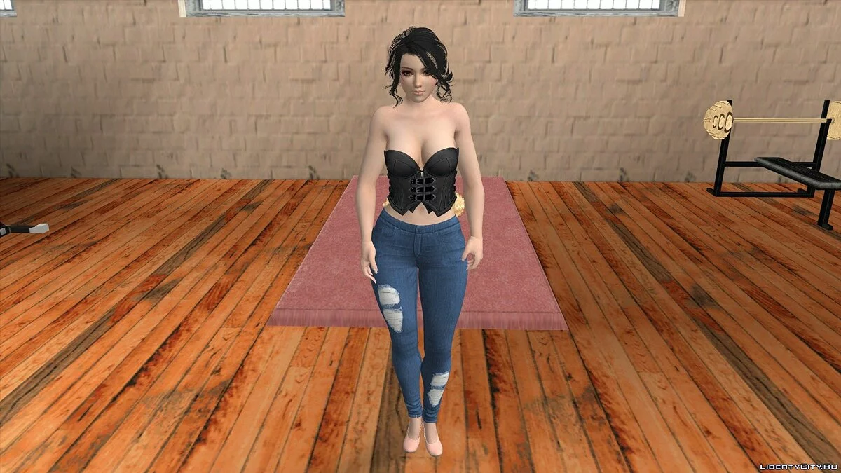 Момиджи в повседневной одежде / GTA San Andreas (iOS, Android)