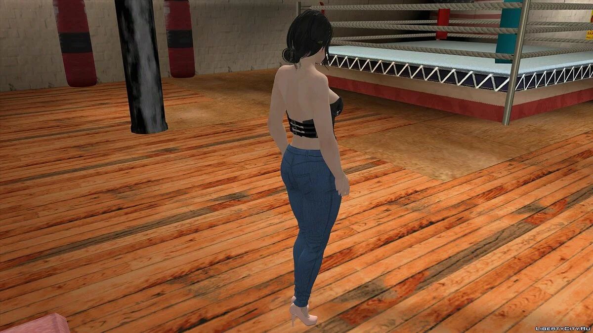 Момиджи в повседневной одежде / GTA San Andreas (iOS, Android)