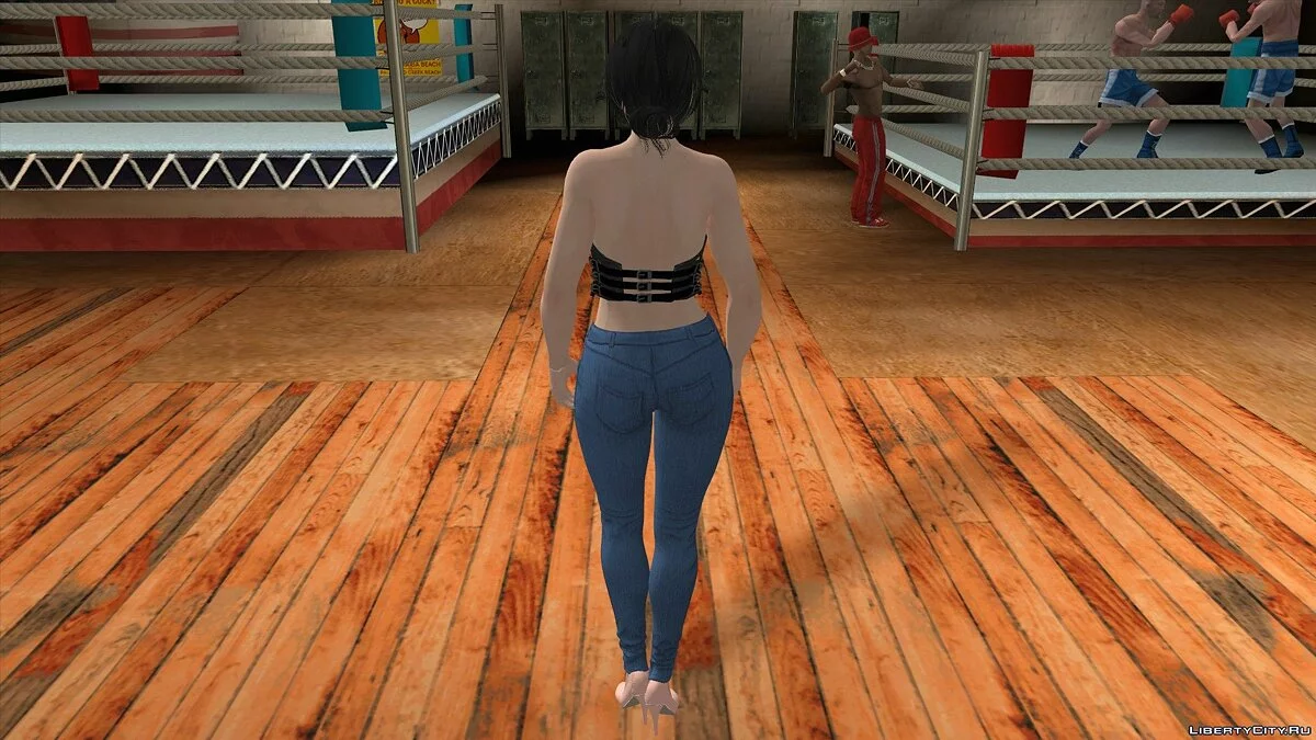 Момиджи в повседневной одежде / GTA San Andreas (iOS, Android)