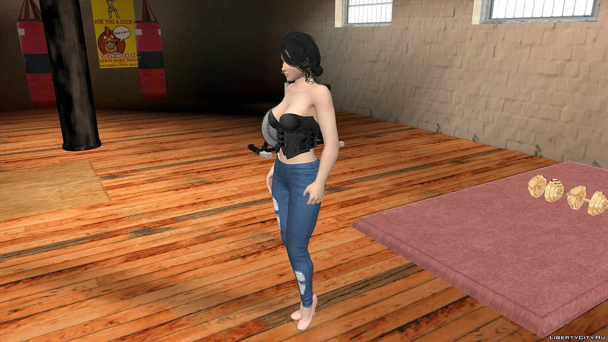 Момиджи в повседневной одежде / GTA San Andreas (iOS, Android)