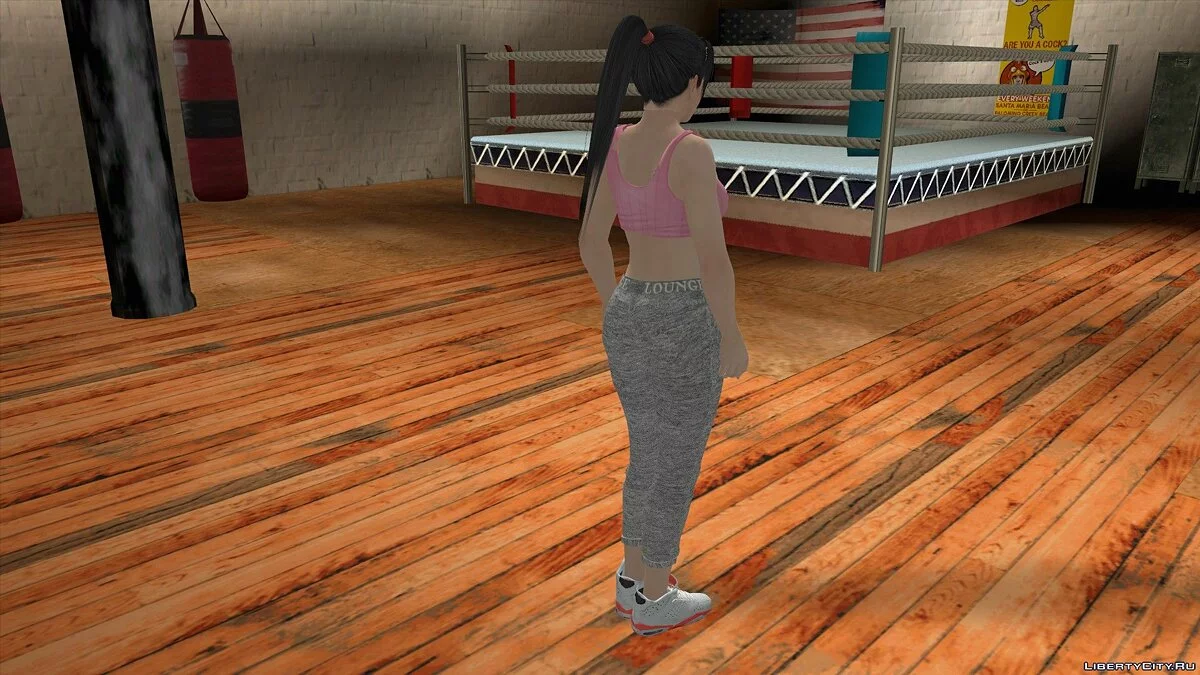 Момидзи в повседневной одежде v4 / GTA San Andreas (iOS, Android)