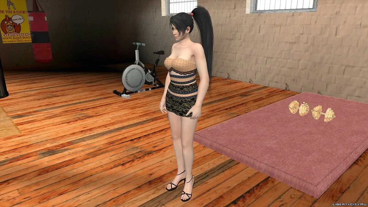 Момидзи в повседневной одежде v7 / GTA San Andreas (iOS, Android)