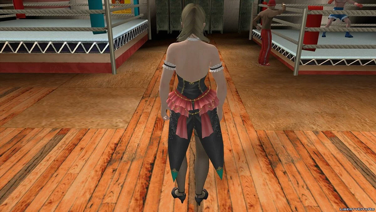 Моника в костюме Роял-флэш / GTA San Andreas (iOS, Android)