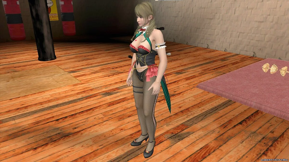 Моника в костюме Роял-флэш / GTA San Andreas (iOS, Android)