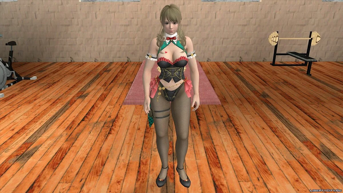 Моника в костюме Роял-флэш / GTA San Andreas (iOS, Android)