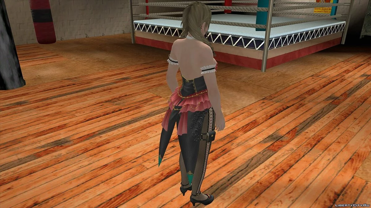 Моника в костюме Роял-флэш / GTA San Andreas (iOS, Android)