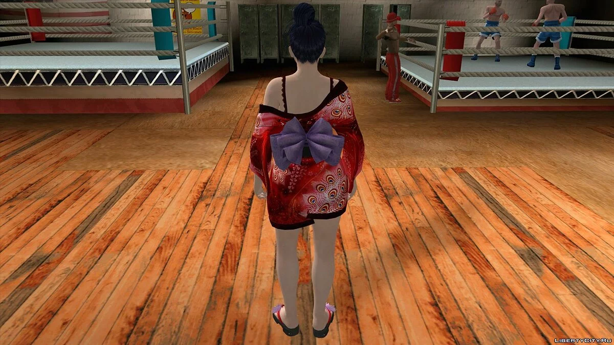 Ниотенгу в красной ночнушке / GTA San Andreas (iOS, Android)