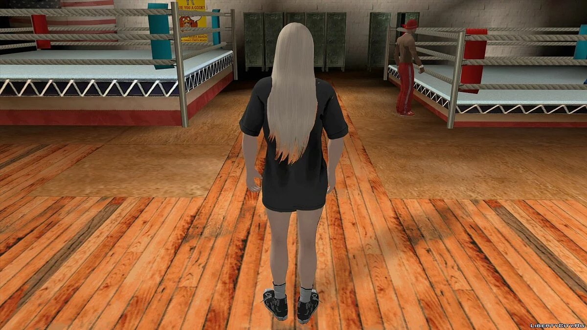 Рейчел в повседневной одежде v11 / GTA San Andreas (iOS, Android)