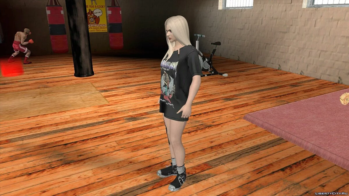 Рейчел в повседневной одежде v11 / GTA San Andreas (iOS, Android)