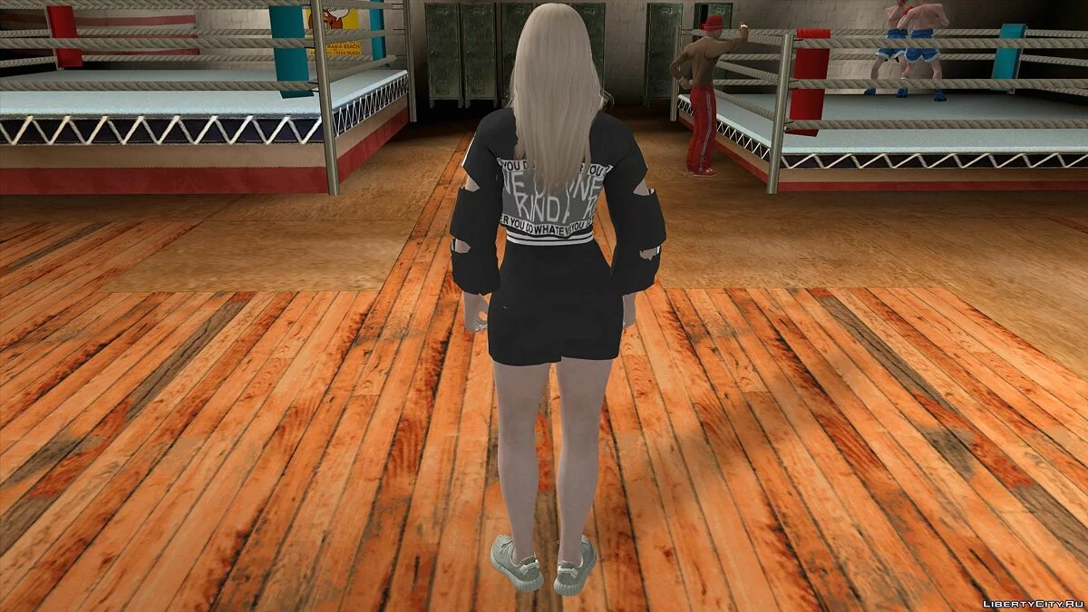 Рейчел в повседневной одежде v6 / GTA San Andreas (iOS, Android)