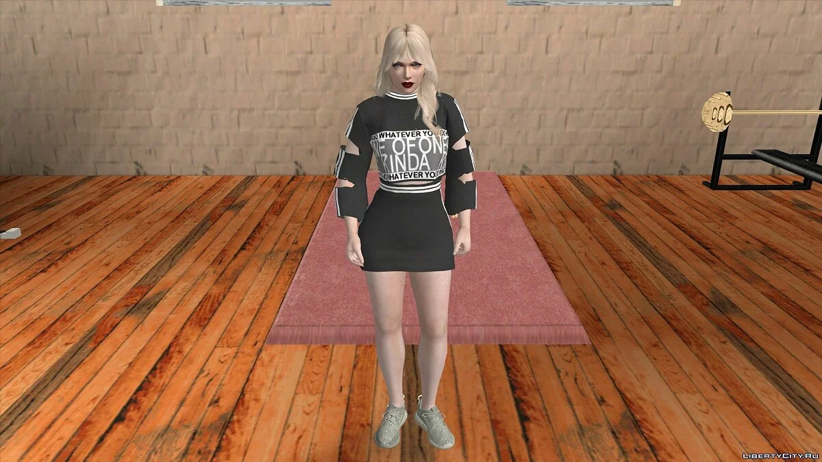 Рейчел в повседневной одежде v6 / GTA San Andreas (iOS, Android)