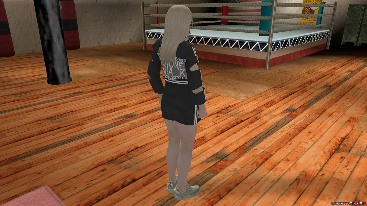 Рейчел в повседневной одежде v6 / GTA San Andreas (iOS, Android)