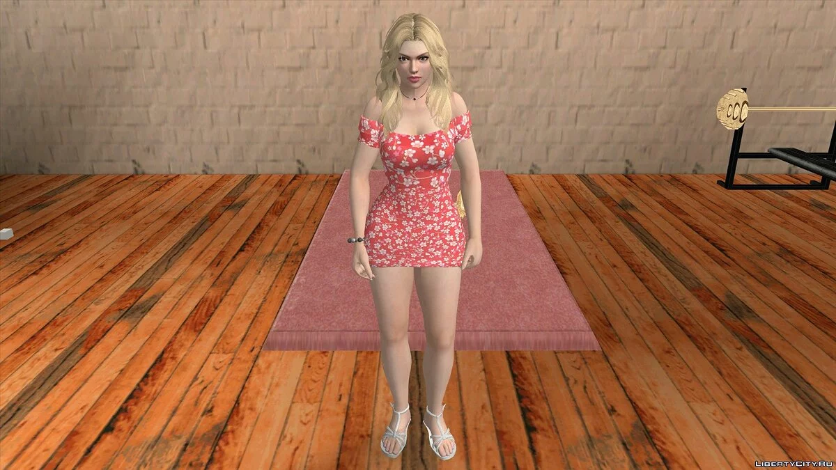 Рэйчел в повседневной одежде / GTA San Andreas (iOS, Android)