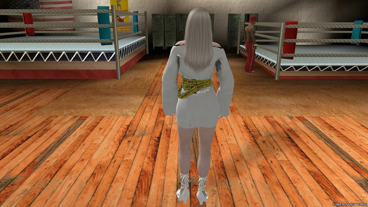 Сара Брайант в повседневной одежде v2 / GTA San Andreas (iOS, Android)