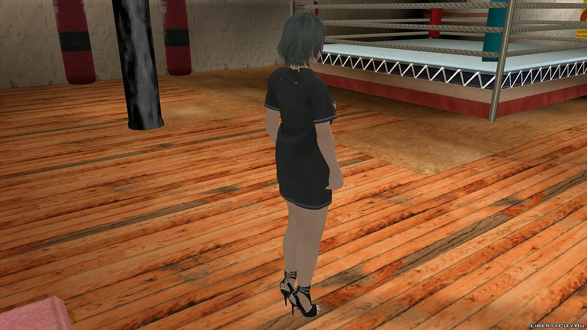 Тамаки в повседневной одежде v10 / GTA San Andreas (iOS, Android)